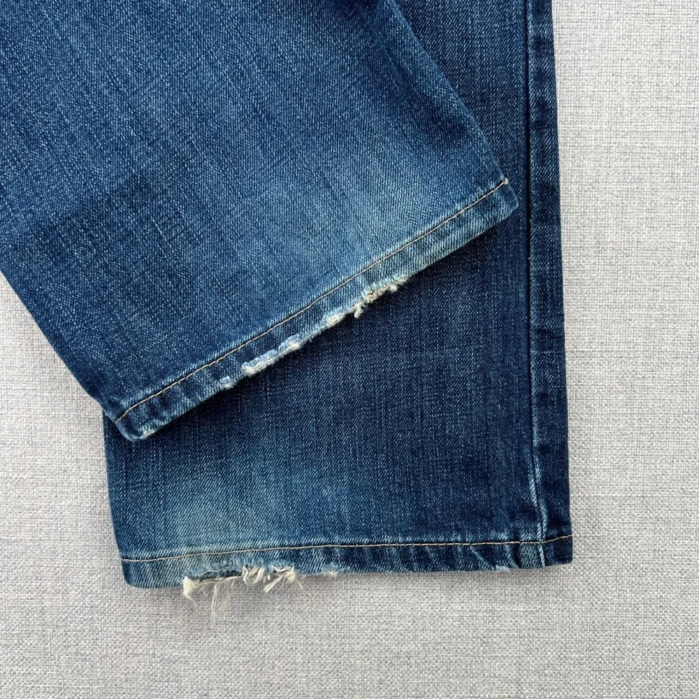 Ariat M4 Bootcut Jeans Mens 30x34 Blue Low Rise Denim Western Cowboy Workwear